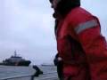 videos de Ålandstidningens team på plats vid Sea Wind