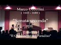 uccellini sonata seconda il giardinetto del paradiso