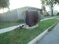 funny bike accendent