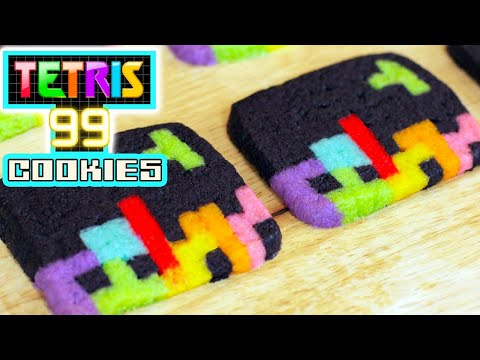 HOW TO MAKE TETRIS COOKIES - NERDY NUMMIES