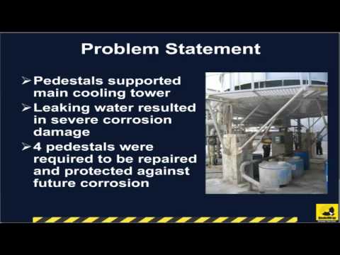 how to repair a cooling tower