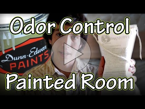 how to get rid of a paint smell