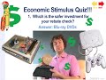 How To Spend Your Tax Rebate