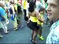 Brazilian fans celebrating Brazilian fans celebrating
