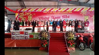 “Tết sum vầy” mang tết sớm đến công nhân lao động Công ty Giày da Sao Vàng chi nhánh Uông Bí