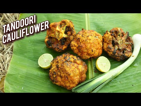 Tandoori Gobi Recipe – How To Make Tandoori Cauliflower – Traditional Maharashtrian Recipe – Varun
