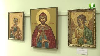 У Хмельницькій школі іконопису «Нікош» відкрилася виставка ікон до Дня міста Хмельницького