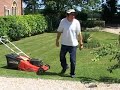 Man has to mow