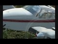 A Swiss Excursion Beech Baron 58 Landing at LSGE, Ecuvillens Switzerland FSX HD