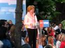 Esperanza Aguirre. Mitin Parque de Berl�n.