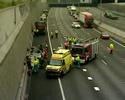 Drie gewonden bij ongeval op rijksweg A16