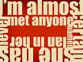 John Cusak in High Fidelity typography animation