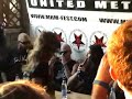 Press conference GORGOROTH - Barker, would you like beer? xD