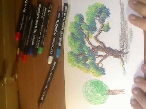 how to set oil pastels on paper