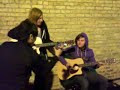 acoustic version played in the alley behind the house cafe in dekalb, il.  september 22, 2007 during the school's for fools tour