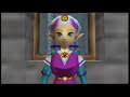 items collected:
-golden skulltula x1
-fairy ocarina
-zelda's lullaby
-empty bottle
-sun's song

this is the longest segment in the entire run besides the very last one, mostly because of very long cutscenes/dialogue.

i made a very ugly mistake after lining up the backwalk to the castle, but i let it slide becuase it doesn't matter time wise, since i still have to wait for sunrise before i can wake up talon at hyrule castle. the strategy i use to get past the last set of guards in the castle courtyard is very very risky, i have no idea why i tried it, but who cares since it worked. the reason why i showed the guard zelda's letter was to activate the mask trading sequence. the mask shop doesn't open until you've showed that guard the letter. a few mistakes here and there, but that's what you can expect in a segment this long. :p