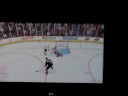Nhl 2009.Steve Staios Gets Owned By The Puck