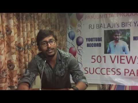 Balaji - Panjumittai Production Presents Kai Phone Video 02 - RJ Balaji's 501 Views Success Party...!!! A Parody of stereotypical audio launch/success parties of Tami...