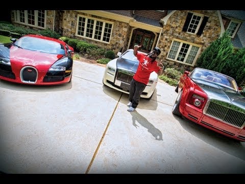 t pain - From Rolls Royces to a Bugatti and even a Mini cooper, T-Pain has one of the most versatile fleets (and EXPENSIVE) fleets around. Hang with the super star si...