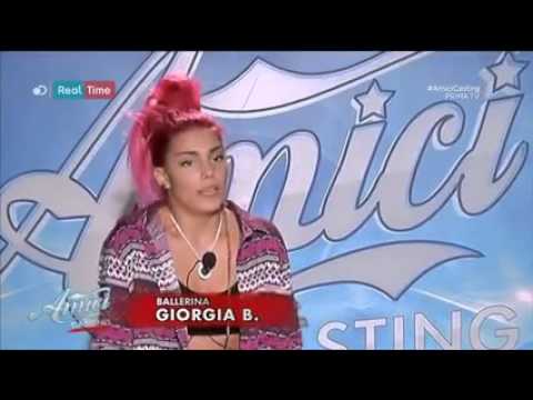 Giorgia Bruschi video casting Amici
