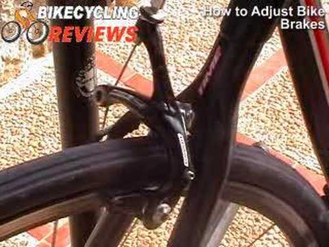 how to adjust rubbing v- brakes