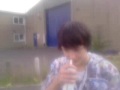 Troyoboyo Shove quirty cream up his nose