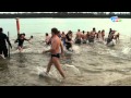 Unox Nieuwjaarsduik in Langeboom