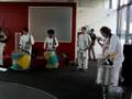 videos de Mixing Samba Drums with Bagpipes in Oldham UK