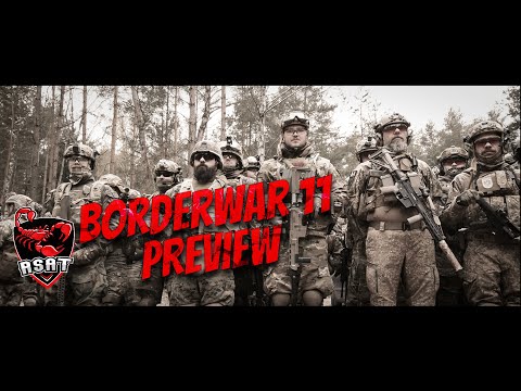 Borderwar 11 Milsim  - RSAT Teaser - Europes Biggest Airsoftwar - Task Force Pre Parade