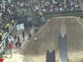 Summer X games 07 FMX cameraman crash