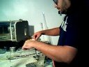 Glassblowing by GardunoGlass - Hummingbird pipe cont