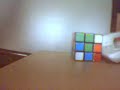 3x3 rubik's cube solve in less than a second...