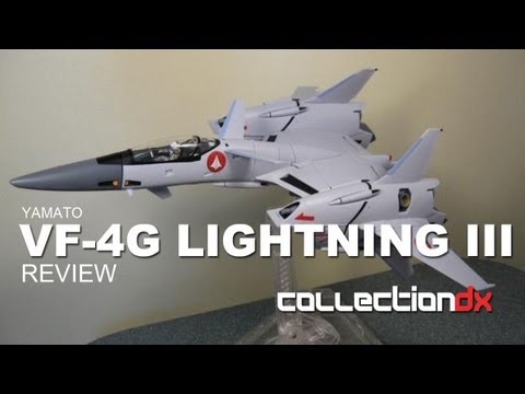 macross - VF-4G Lightning III Perfect Transformation 1/60 scale Toy review for http://www.collectiondx.com This Valkyrie was originally seen in Macross Flashback 2012 ...
