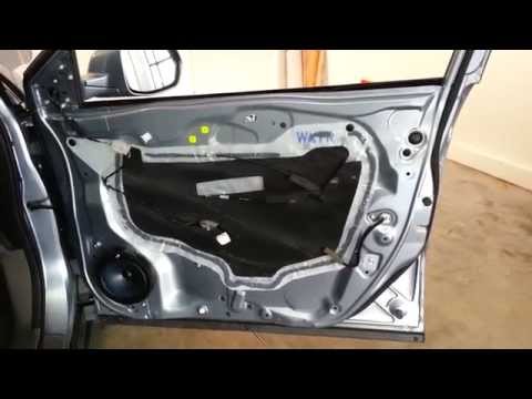 how to remove door panel honda crv