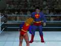 Supergirl (midriff version) vs Bizarro