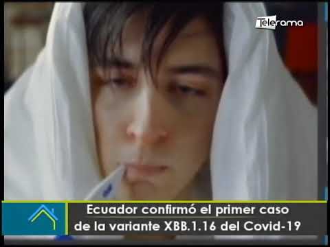 Ecuador confirmó el primer caso de la variante XBB.1.16 del covid-19