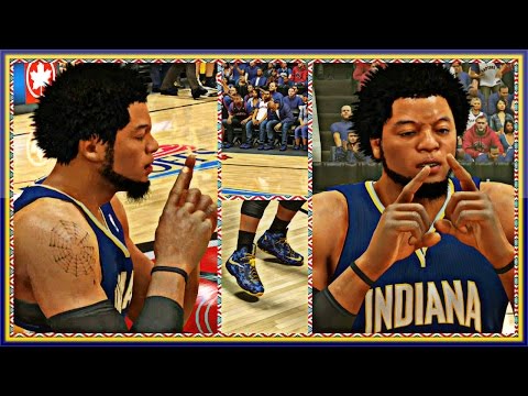 NBA 2K14 Next Gen My Career Playoffs - R1G4 | Cam Making Fans Cry With His LeBron X's On