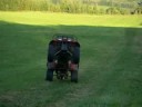 Taco Doing a wheelie on his 4 wheeler