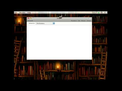 how to open rar files on mac