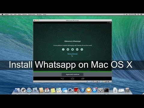 how to whatsapp on mac