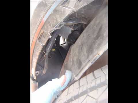 Infiniti FX35 FX50 2009 2010 HID 6000k H8 DIY FOG LIGHTS INSTALLATION GUIDE.wmv