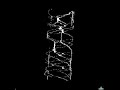 3D reconstruction of pill bug movement over time. 3D reconstruction of pill bug movement over time.
