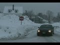 A 100-inch snow season at Lake Winnipesaukee, New Hampshire