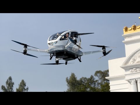 Jungfernflug: Abheben mit der Passagier-Drohne