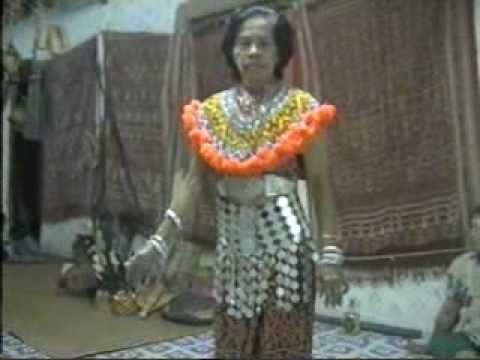 iban custome - Location: West Borneo, Sri Aman, Sarawak, Malaysia. An Iban maiden with her traditional costume called