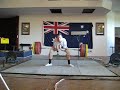 Simon 200kg Zercher at 84kg, Allround Weightlifting