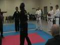 Open Karate sparring. Open Karate sparring.