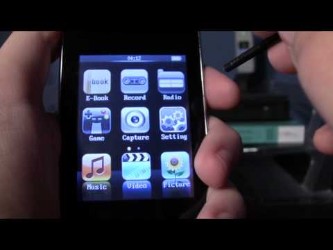 ipod touch Video Review - It's one thing to make a 3rd party MP3/MP4 player and have it look sort of similar to an iPod, but to rip-off the interface and go as far as putting the Appl...