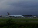 a380 at gatwick video off real a380 at london gatwick not a sim.