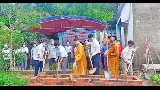 Lễ Khởi công xây nhà cho hộ nghèo tại xã Thượng Yên Công